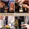 9 Pieces Drink Cocktail Barware Shaker Set