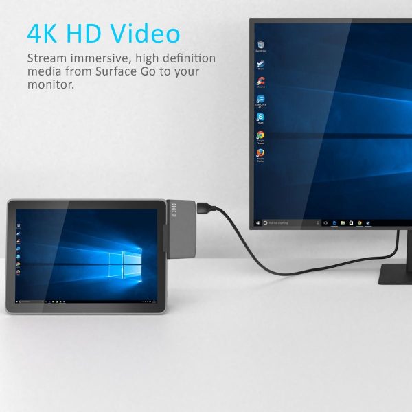 Edge Go Multifunction USB- C Hub for Microsoft Surface Go