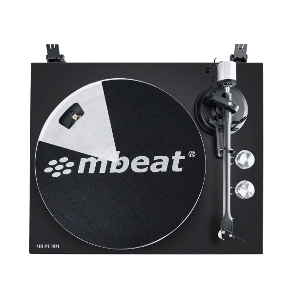 Hi-Fi Bluetooth Turntable (MMC, USB, Anti-skating, Preamplifier) – Matte Black