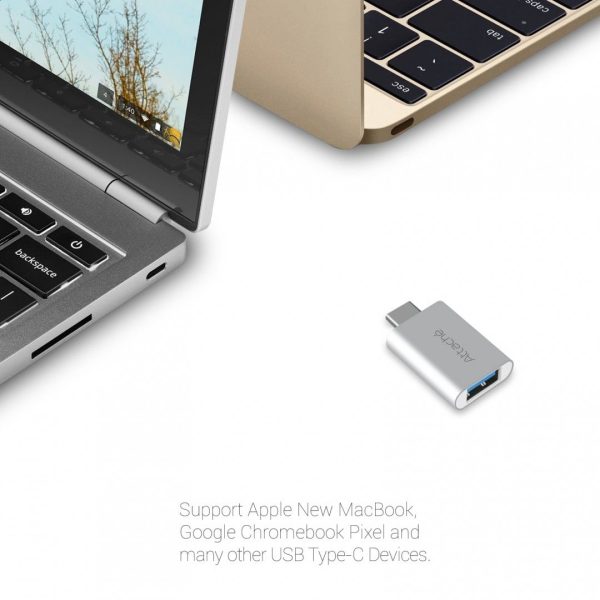mbeat attache Aluminum USB 3.1/3.0 to USB Type C Adaptor