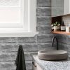 Waterproof Tiles Wallpaper Stickers Bathroom Kitchen Stone Brick
