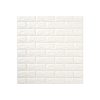 10PCS 3D Foam White Brick Self Adhesive Home Wallpaper Panels 60 x 60cm