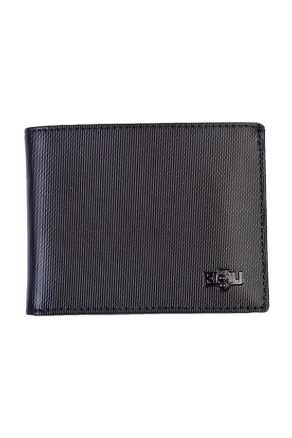 Belt And Wallet & Card Holder Black Set