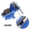 6″ 150mm Bench Vice Heavy Duty Engineers Precision Level 360º Anvil Swivel Base