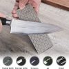 4pcs Diamond Knife Sharpener Sharpening Stone Honeycomb Grind Sharpener Kit