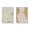 40cmx60cm Abstract Line 2 Sets Dold Frame Canvas Wall Art