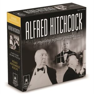 Alfred Hitchcock With Book - 1000 Piece Puzzle