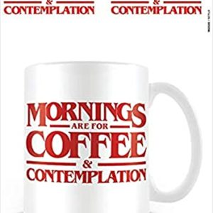 Stranger Things - Coffee And Contemplation mug