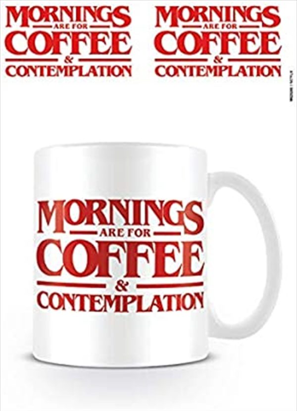 Stranger Things – Coffee And Contemplation mug