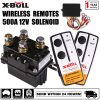 Winch Solenoid Relay 12V 500A Winch Controller Twin Wireless Remote4WD4x4