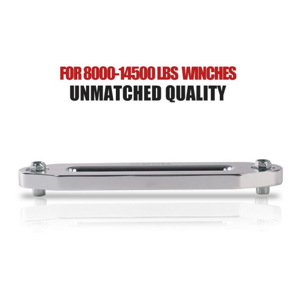 8000-13000LBS Aluminium Hawse Fairlead Universal Winch Dyneema Rope 4WD