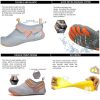 Men Women Water Shoes Barefoot Quick Dry Aqua Sports Shoes – Black Size EU36 = US3.5