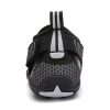Men Women Water Shoes Barefoot Quick Dry Aqua Sports Shoes – Black Size EU42 = US8