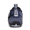 Men Women Water Shoes Barefoot Quick Dry Aqua Sports Shoes – Blue Size EU39 = US6