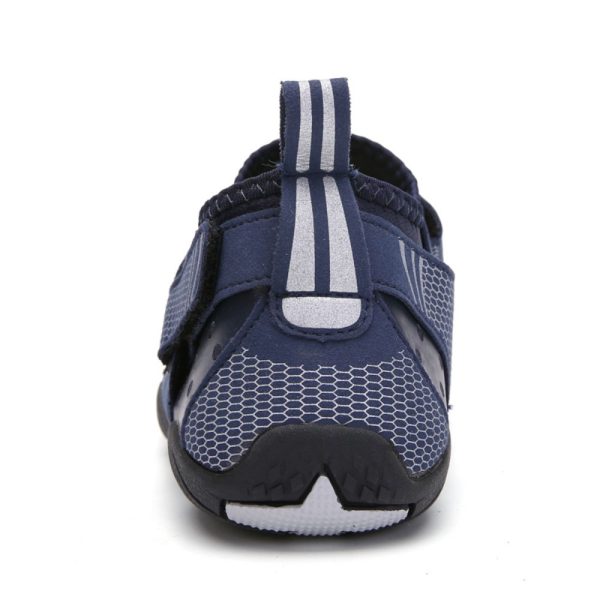 Men Women Water Shoes Barefoot Quick Dry Aqua Sports Shoes – Blue Size EU47 = US12