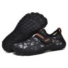 Kids Water Shoes Barefoot Quick Dry Aqua Sports Shoes Boys Girls (Pattern Printed) – Black Size Bigkid US4 = EU36