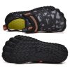 Kids Water Shoes Barefoot Quick Dry Aqua Sports Shoes Boys Girls (Pattern Printed) – Black Size Bigkid US5.5 = EU37