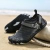 Kids Water Shoes Barefoot Quick Dry Aqua Sports Shoes Boys Girls – Black Size Bigkid US2=EU32