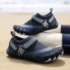 Kids Water Shoes Barefoot Quick Dry Aqua Sports Shoes Boys Girls – Blue Size Bigkid US3 = EU34