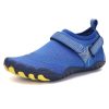 Kids Water Shoes Barefoot Quick Dry Aqua Sports Shoes Boys Girls – Klein Blue Size Bigkid US2=EU32