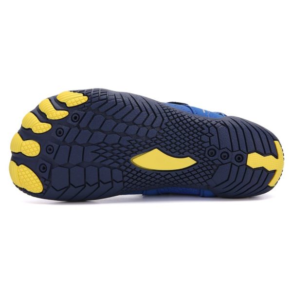 Kids Water Shoes Barefoot Quick Dry Aqua Sports Shoes Boys Girls – Yellow Size Bigkid US3 = EU34