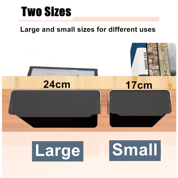 Under Desk Drawer Slide-out Large Office Organizers and Storage Drawers – Large Black