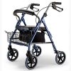 EQUIPMED Rollator Walker Walking Frame Wheels Mobility Elderly Seat 4 Seniors