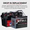X-CELL 100Ah 12v Lithium Battery LiFePO4 Iron Phosphate  Deep Cycle Camping 4WD