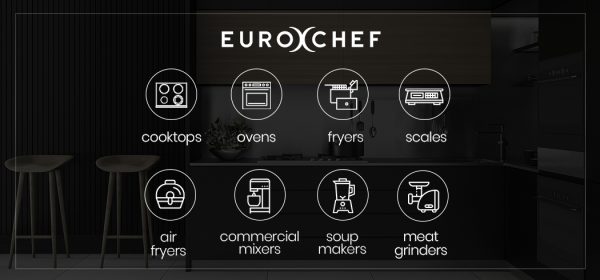 EUROCHEF Meat Grinder 2000W Mincer Machine Electric Food Sausage Kibbe Maker