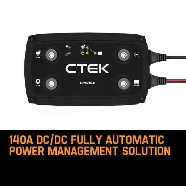20A OFF GRID Battery Charging System w/ D250SA & Digital Display Monitor