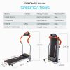 PROFLEX Electric Mini Walking Treadmill Compact Fitness Machine Exercise Equipment