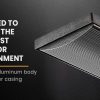 BIO 2400W Outdoor Strip Heater Electric Radiant Panel Bar Mounted Wall Ceiling