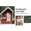 ROVO KIDS Cubby House Wooden Cottage Outdoor Furniture Playhouse Children Toy