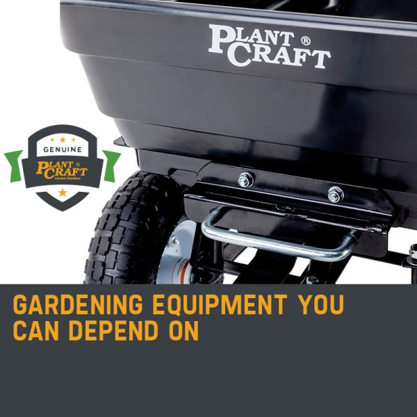 PLANTCRAFT 250kg Poly Pull Dump Cart Garden Hand Trailer Wagon Lawn Wheelbarrow