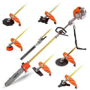 62CC Pole Chainsaw Hedge Trimmer Brush Cutter Whipper Snipper Multi Tool Saw