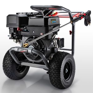 JET-USA 5000PSI Commercial Petrol Powered High Pressure Washer, 15HP 420cc, Italian Made Adjustable AR Pump, 20m Hose - TX870