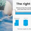AURELAQUA 10×4.7M Solar Swimming Pool Cover 500 Micron Heater Bubble Blanket