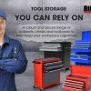 BULLET 118pc Tool Kit Box Set Metal Spanner Organizer Socket Household Toolbox