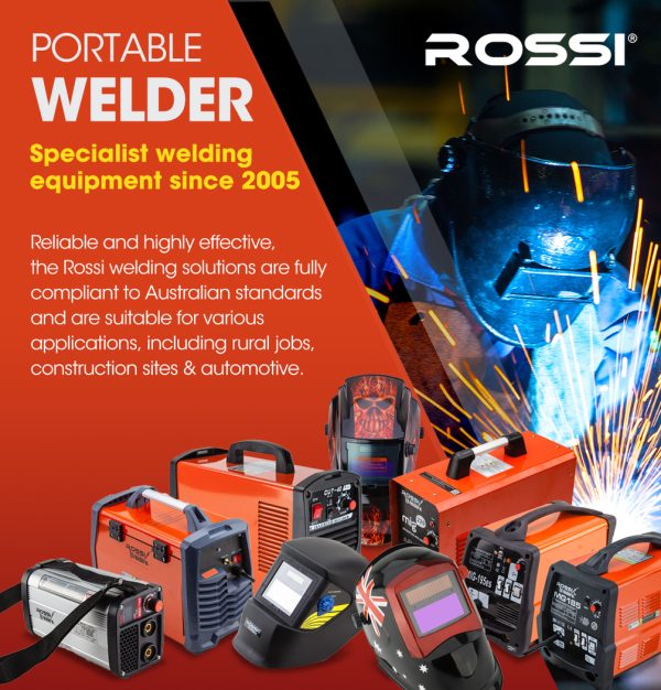 ROSSI Stick Welder 200 Amp Inverter Welding Machine MMA Portable ARC DC 200A Gas