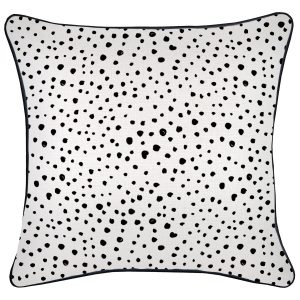 Cushion Cover-With Black Piping-Lunar