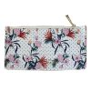 Long Zip Card Holder Wallet-Spring Flowers