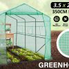 Apex 3.5x2x2M Garden Greenhouse Walk-In Shed PE