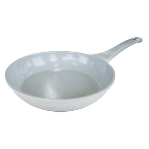 KOMAN 28cm Grey Shinewon Vinch IH Frypan Frying Pan Non-stick Induction Ceramic