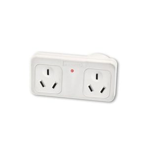 Right Hand Surge Protected Adaptor Double
