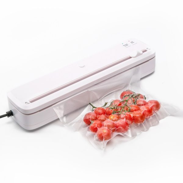 100W White Kitchen Vacuum Food Sealer Sous Vide Machine