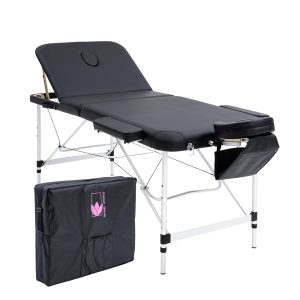 Forever Beauty Portable Beauty Massage Table Bed Therapy Waxing 3 Fold Aluminium