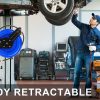 Air Hose Reel Automotive Industrial 15m Retractable Rewind