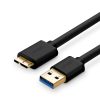 USB 3.0 A Male to Micro USB 3.0 Male Cable – Black 0.5M (10840)