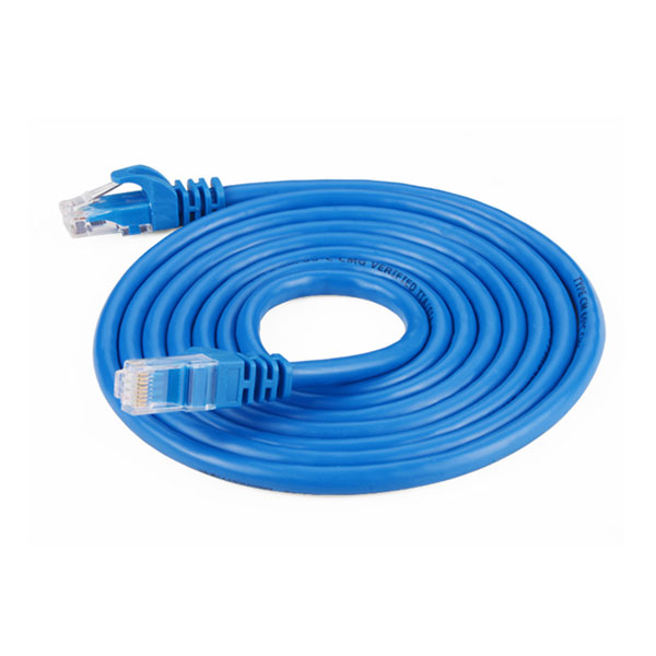 Cat6 UTP blue color 26AWG CCA LAN Cable 15M (11207)