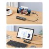 20984 USB 2.0 to 3 x USB2.0 with RJ45 (100Mbps) Ethernet Adapter (Black)